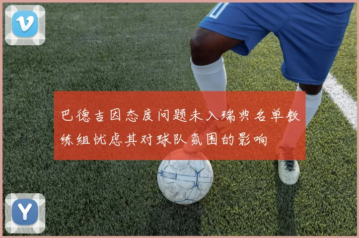 巴德吉因态度问题未入瑞典名单教练组忧虑其对球队氛围的影响
